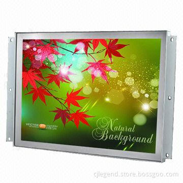 15.6-inch widescreen open frame LCD display with VGA input, support resolution 1366 x 768 pixels